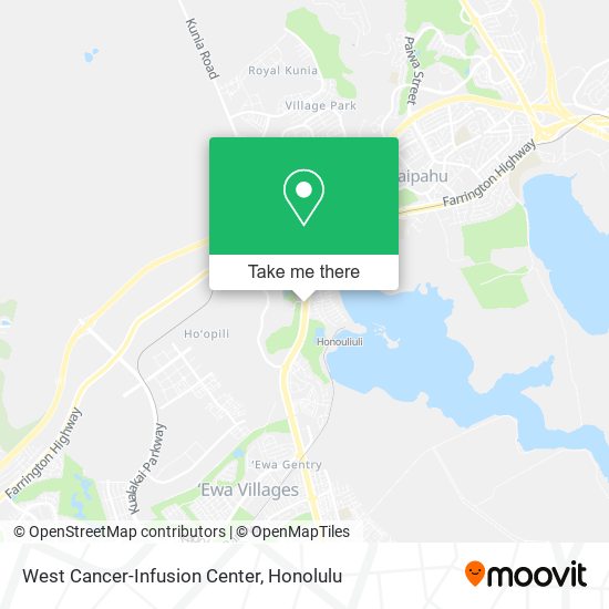 West Cancer-Infusion Center map