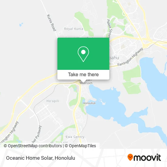 Oceanic Home Solar map
