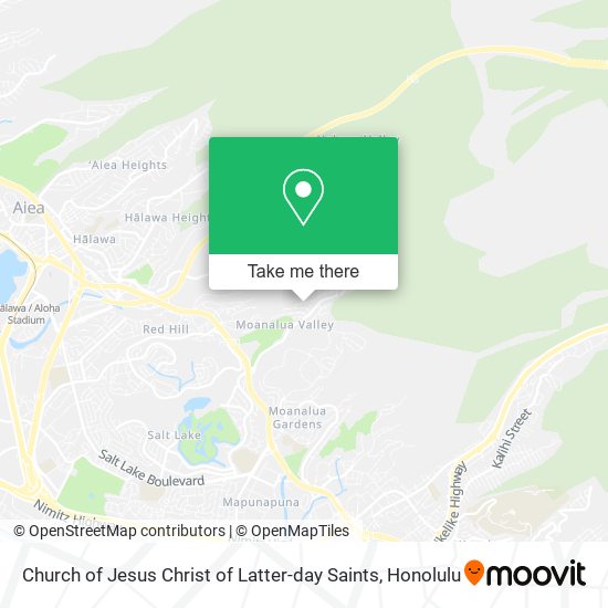 Mapa de Church of Jesus Christ of Latter-day Saints
