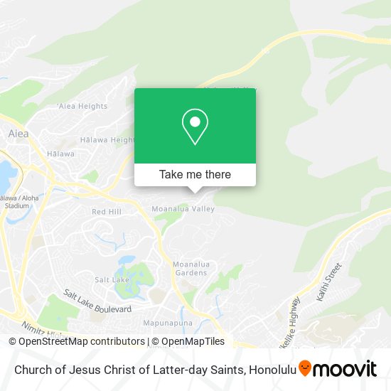 Church of Jesus Christ of Latter-day Saints map