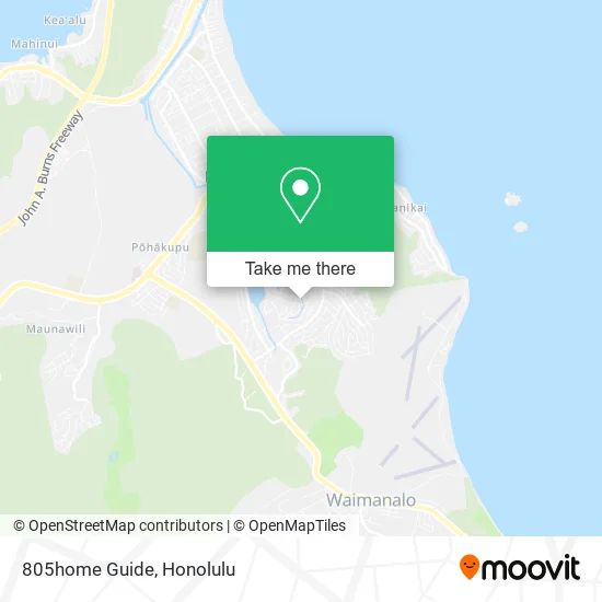 Mapa de 805home Guide