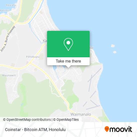 Coinstar - Bitcoin ATM map