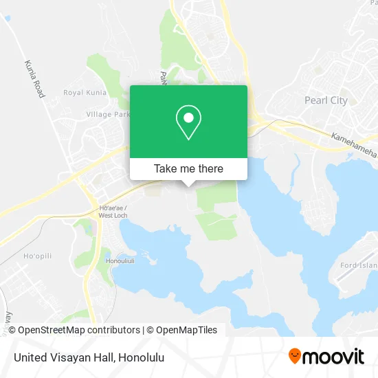 United Visayan Hall map