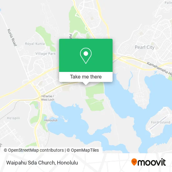 Waipahu Sda Church map