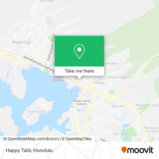 Happy Tails map