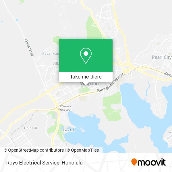 Roys Electrical Service map