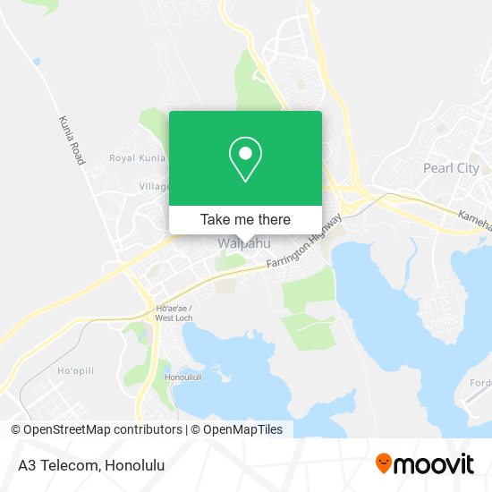 Mapa de A3 Telecom