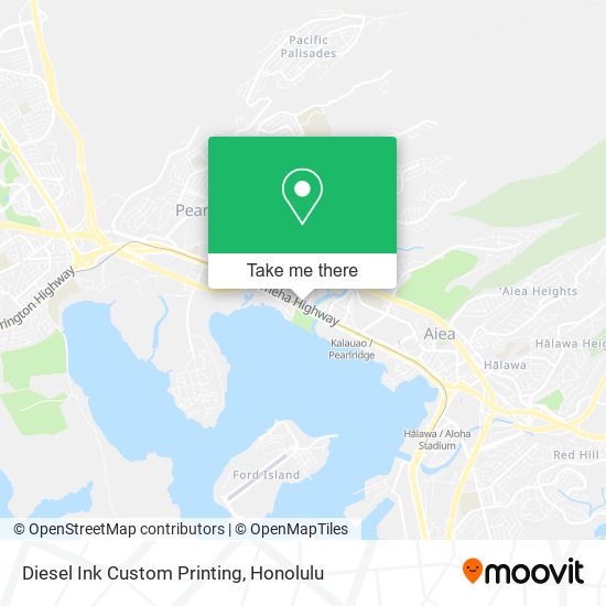 Mapa de Diesel Ink Custom Printing