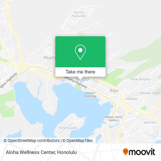 Mapa de Aloha Wellness Center