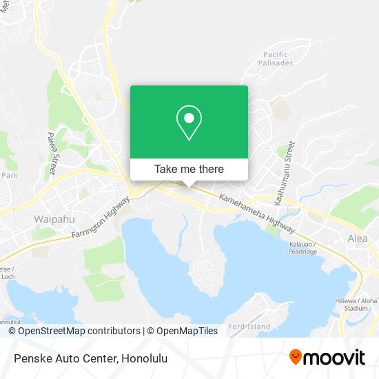 Penske Auto Center map