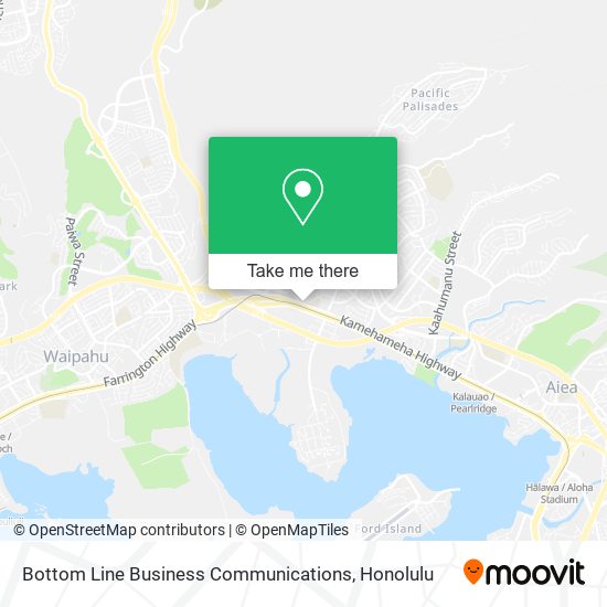 Mapa de Bottom Line Business Communications