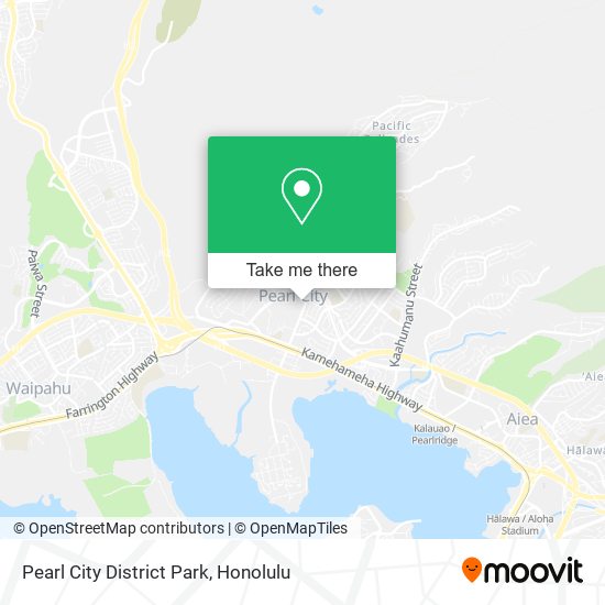 Pearl City District Park map
