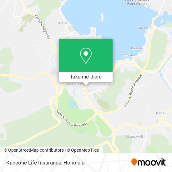 Kaneohe Life Insurance map