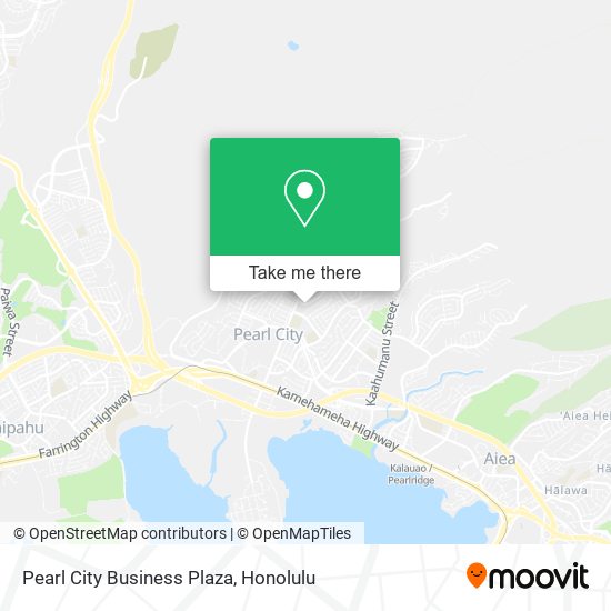 Pearl City Business Plaza map