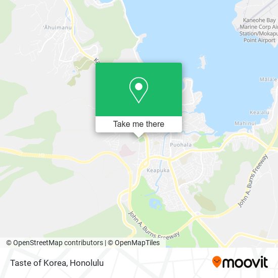 Mapa de Taste of Korea