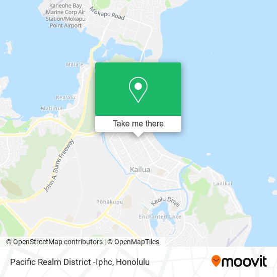 Mapa de Pacific Realm District -Iphc