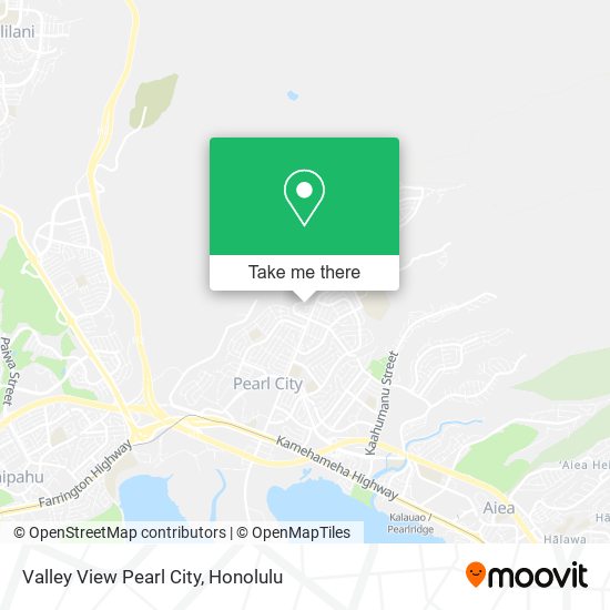 Mapa de Valley View Pearl City