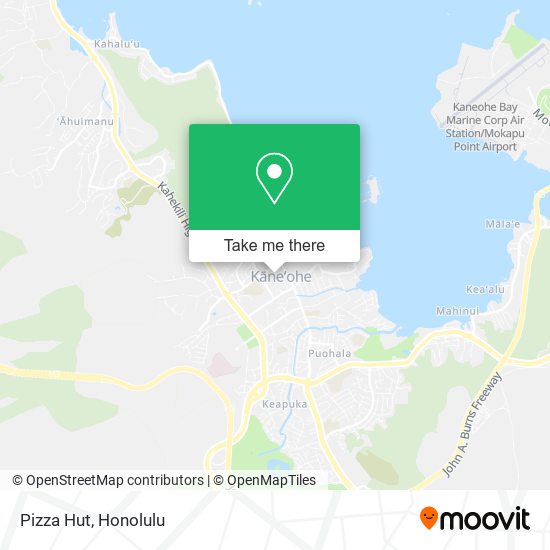 Pizza Hut map