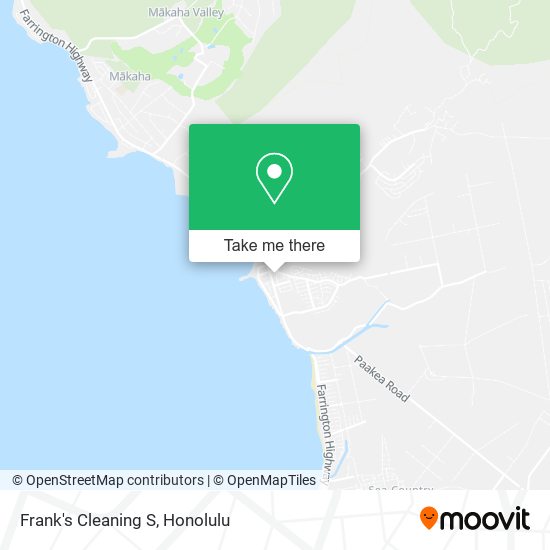 Frank's Cleaning S map