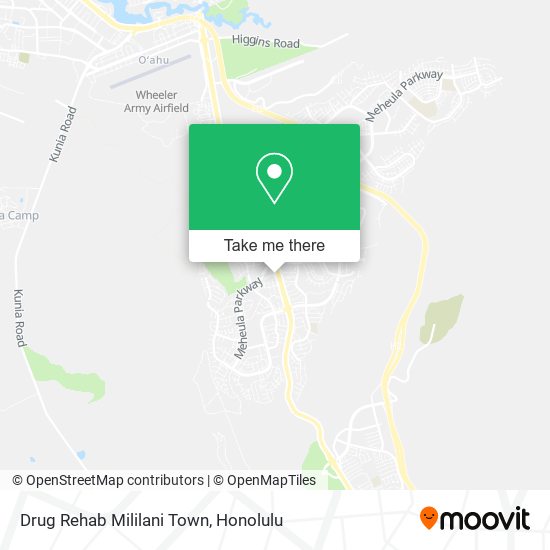 Mapa de Drug Rehab Mililani Town