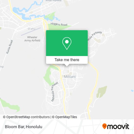 Mapa de Bloom Bar