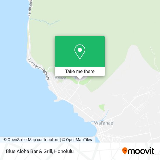 Mapa de Blue Aloha Bar & Grill