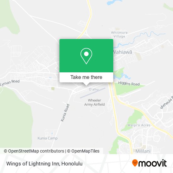 Wings of Lightning Inn map
