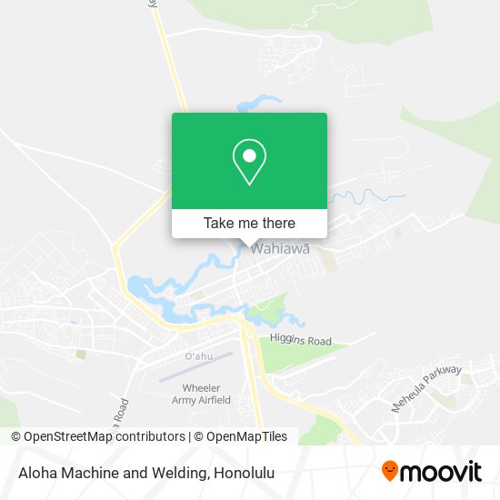 Aloha Machine and Welding map