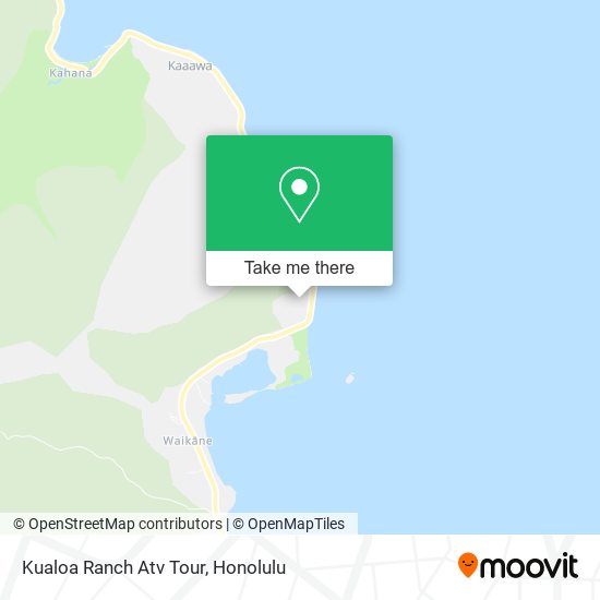 Kualoa Ranch Atv Tour map