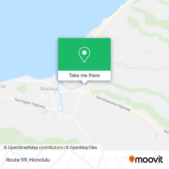 Mapa de Route 99