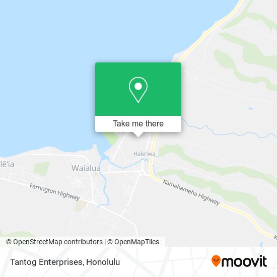 Tantog Enterprises map