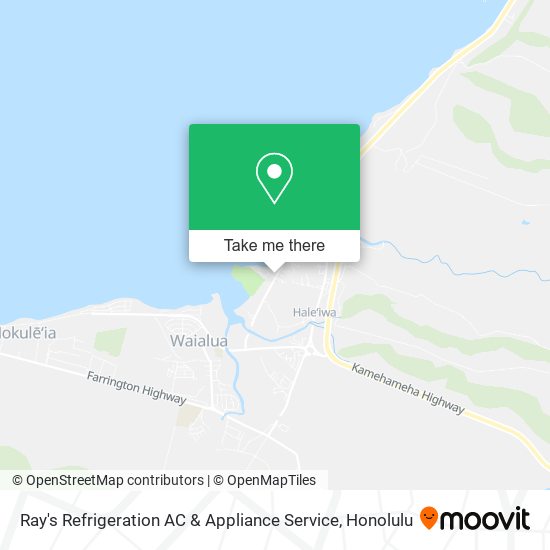 Ray's Refrigeration AC & Appliance Service map