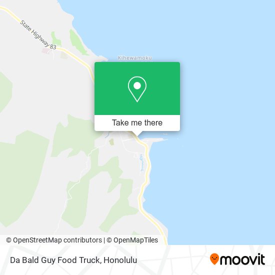 Da Bald Guy Food Truck map