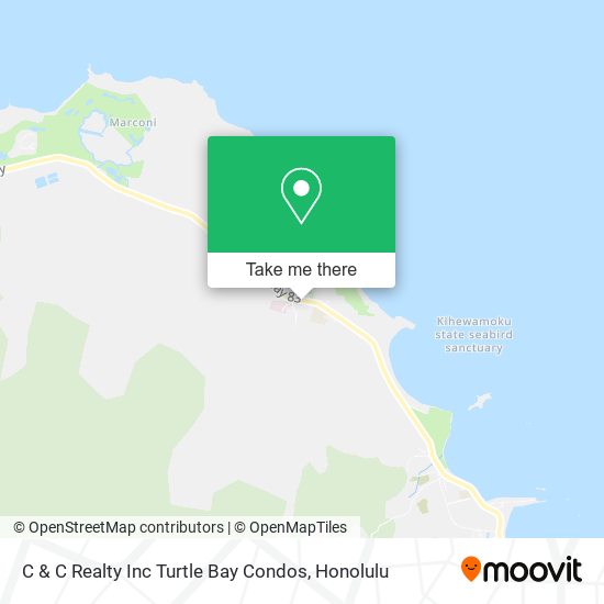 C & C Realty Inc Turtle Bay Condos map