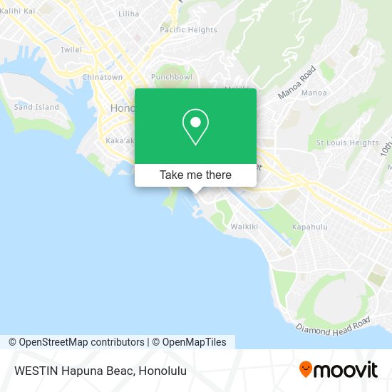 Mapa de WESTIN Hapuna Beac