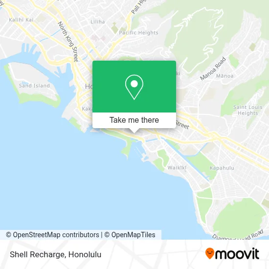 Shell Recharge map