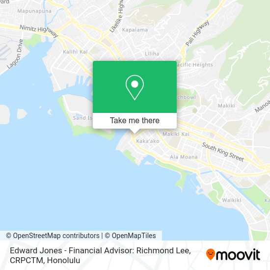Edward Jones - Financial Advisor: Richmond Lee, CRPCTM map