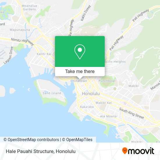 Hale Pauahi Structure map