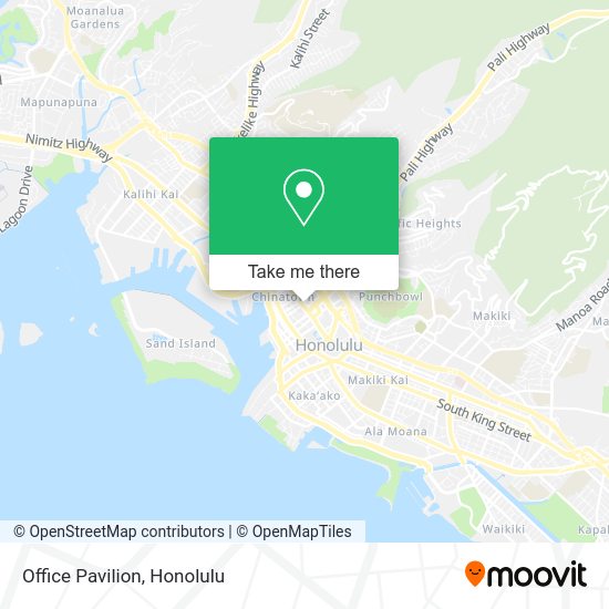 Mapa de Office Pavilion