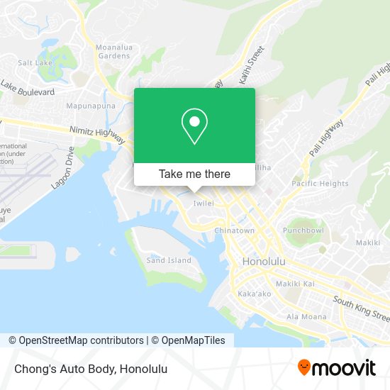 Mapa de Chong's Auto Body