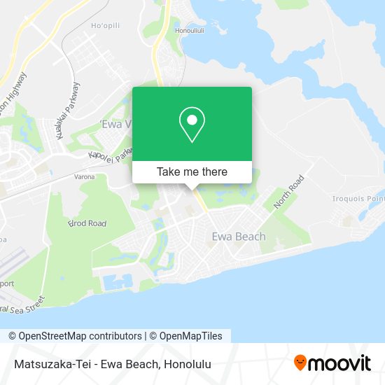 Matsuzaka-Tei - Ewa Beach map