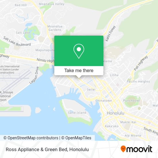 Mapa de Ross Appliance & Green Bed