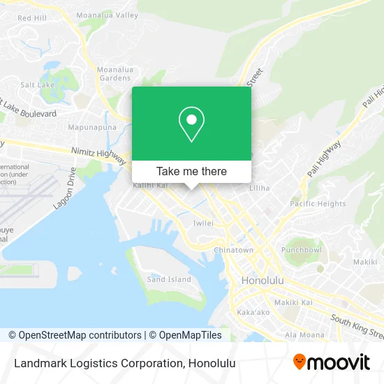 Landmark Logistics Corporation map