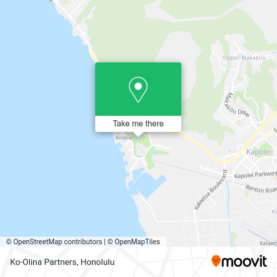 Ko-Olina Partners map