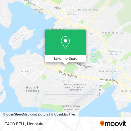 TACO BELL map