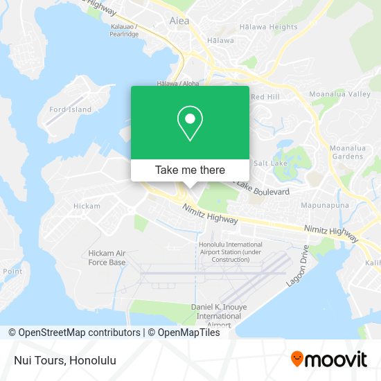 Mapa de Nui Tours