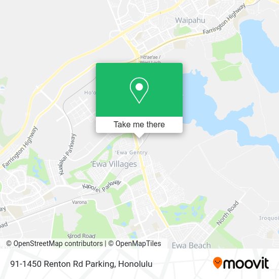 91-1450 Renton Rd Parking map