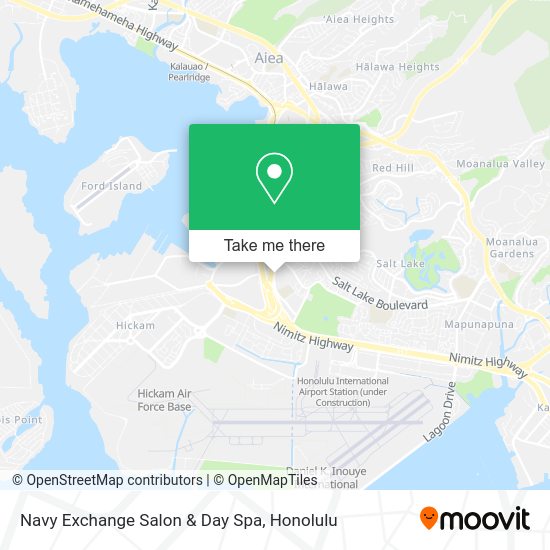 Mapa de Navy Exchange Salon & Day Spa