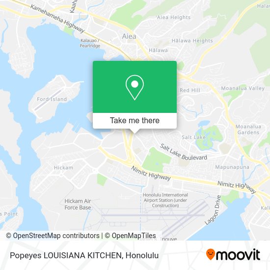 Mapa de Popeyes LOUISIANA KITCHEN