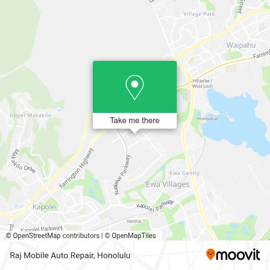 Raj Mobile Auto Repair map